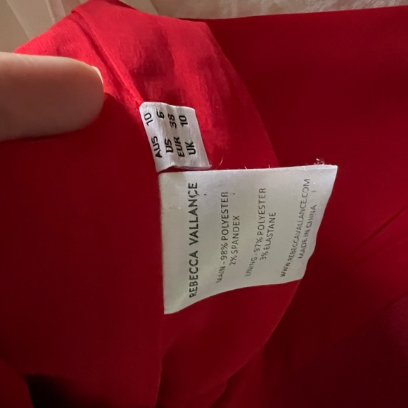 Rebecca Vallance Scarlett Strapless Gown Size 10 (fits 10-12) - Picture 5 of 10